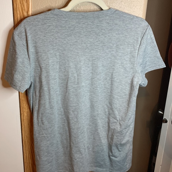 Western SADDLE UP grey graphic print tee NEW in bag - Picture 3 of 3
